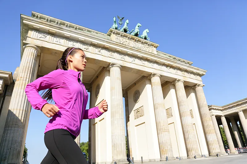 asian running berlin