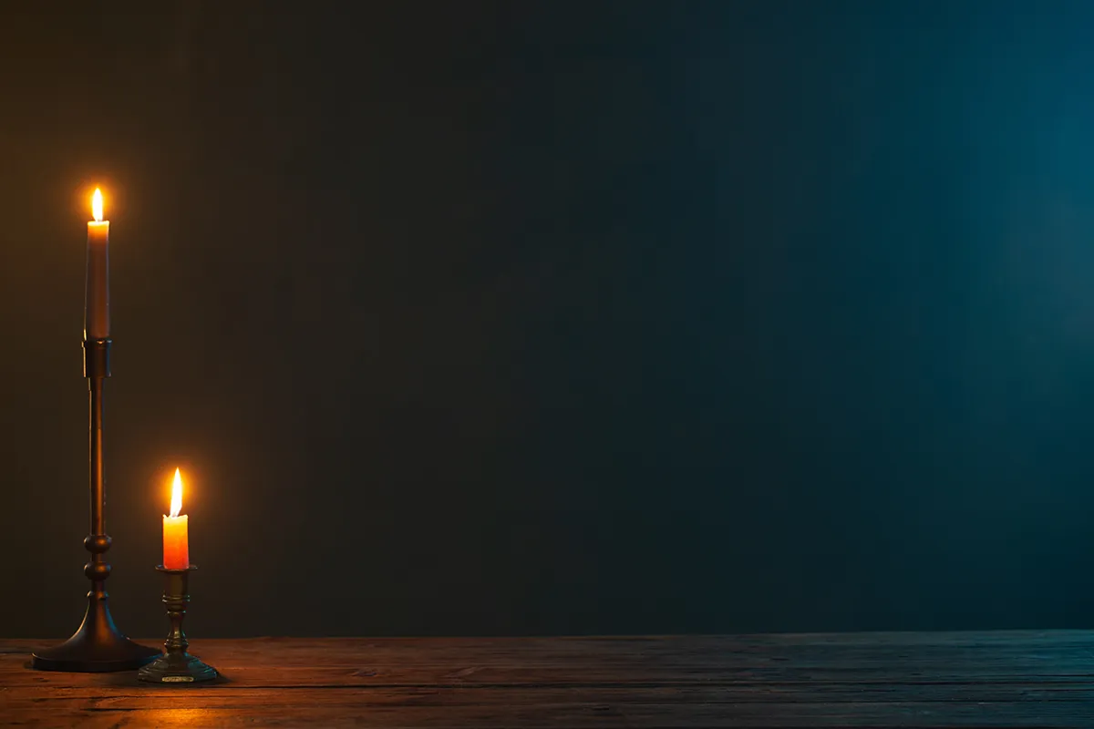 candle halloween